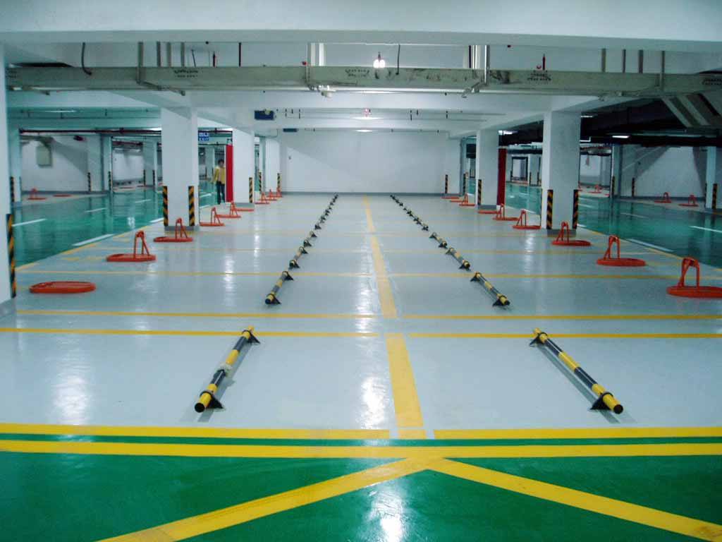 齐齐哈尔停车场车位划线厂家|地下车库划线厂家价格 